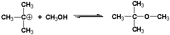 What is the role of methanol (CH<sub>3</sub>OH)  in the following reaction?   A)  Lewis acid B)  Lewis base C)  Brønsted acid D)  Brønsted base