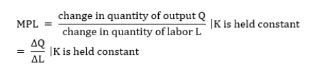 <strong>The expression given below explains: </strong> A)Product hill B)Marginal product of labor C)Non-marginal product D)Total product