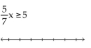 Solve and graph. Write the result in interval notation. -  A)    B)    C)    D)   