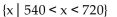 Solve. -Assume that the mathematical model C(x)  = 18x + 170 represents the cost C, in hundreds of dollars, for a certain manufacturer to produce x items. How many items x can be manufactured while keeping costs between Between $665,000 and $989,000? A)    B)    C)    D)   