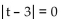Solve. -  A)  {3, -3} B)  {-3} C)  {3} D)   