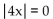 Solve. -  A)  {-4, 0} B)  {-4, 4} C)  {0} D)  {0, 4}