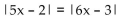 Solve. -  A)  5, 1 B)  - 5, 1 C)    D)   
