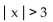 Solve the absolute value inequality. Write the solution set using interval notation. -  A)  (-3, 3)  B)    C)    D)   