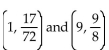 Find an equation of the line containing the given pair of points -  A)    B)    C)    D)   
