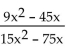 Simplify. -    A)  3 B)    C)    D)   
