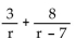 Add. Simplify, if possible. -  A)    B)    C)    D)   