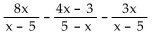Perform the indicated operation. Simplify, if possible. -  A)    B)    C)    D)   