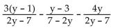 Perform the indicated operation. Simplify, if possible. -  A)    B)    C)    D)   