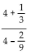 Simplify. -  A)    B)    C)    D)   