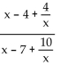 Simplify. -  A)    B)    C)    D)   