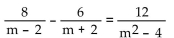 Solve the equation. -  A)    B)  -8 C)  8 D)  -16