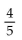 Solve the equation. -  A)    B)    C)  1 D)   