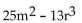 Factor. -  A)    B)    C)  No common factor D)   