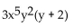 Factor. -  A)    B)    C)  y + 2 D)   