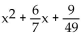 Factor. -  A)    B)    C)    D)  x + 37 x + 37 x