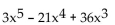 Factor. -  A)    B)    C)    D)   