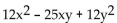 Factor. -  A)  (12x + 4y) (x + 3y)  B)  (3x - 4y) (4x - 3y)  C)  (3x + 4y) (4x - 3y)  D)  (3x + 4y) (4x + 3y) 