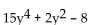 Factor using the ac-method. -  A)    B)    C)  (5y - 4) (3y + 2)  D)   
