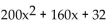 Factor completely. -  A)  (40x + 16) (5x + 2)  B)    C)    D)  8(5x - 2) (5x + 2) 
