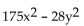 Factor completely. -  A)  7(5x + 2y) (5x - 2y)  B)    C)  (5x + 2y) (35x - 14y)  D)  (35x + 14y) (5x - 2y) 