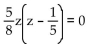 Solve using the principle of zero products. -  A)    B)    C)    D)   