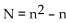 Solve the problem. -In a sports league of n teams in which each team plays every other team twice, the total number N of games to be played is given by   . What is the total number of games to be played in a football league having 25 Teams? A)  650 B)  625 C)  600 D)  50