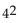 What is the meaning of the expression? -  A)  6 B)  4 ·4 C)  3 D)  2 ·4