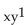 Evaluate. -  A)  y B)  xy C)  x D)  1