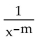 Express using positive exponents. Then simplify. -  A)    B)  mx C)  xm D)  x-m