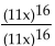 Divide and simplify. -  A)    B)    C)  1 D)  x