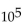 Convert to decimal notation. -  A)  100,000 B)  10,000,000 C)  10,000 D)  1,000,000