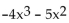 Evaluate the polynomial. -  - 44, when x = -3 A)  9 B)  79 C)  19 D)  7