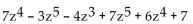 Identify the like terms in the polynomial. -  A)  None of the terms are like. B)    C)    D)   