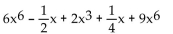 Collect like terms. -  A)    B)    C)    D)   