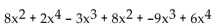 Collect like terms and then arrange in descending order. -  A)    B)    C)    D)   