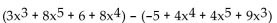 Subtract. -  A)    B)    C)    D)   