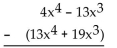 Subtract. -  A)    B)    C)    D)   
