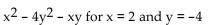 Evaluate the polynomial. -  A)  76 B)  -52 C)  -68 D)  60