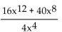 Divide. -  A)    B)    C)    D)   