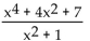 Perform the division. -  A)    B)    C)    D)   