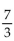 <strong>Solve. 6x + 5 = 3x + 26</strong> A) B) 7 C) 9 D)