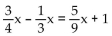 Solve. Clear fractions first. -  A)    B)    C)    D)   