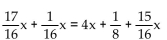 Solve. Clear fractions first. -  A)    B)    C)    D)   