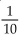 Solve. -7x - (3x - 1)  = 2 A)    B)    C)    D)   