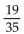 Solve. -5(7x - 1)  = 20 A)    B)    C)    D)   