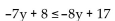 Solve using the addition and multiplication principles. -  A)    B)    C)    D)   