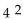 Convert to a logarithmic equation. -  = 16 A)    B)    C)    D)   