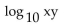 Express as a sum of logarithms. -  A)    B)    C)    D)   
