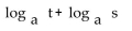 Express as a single logarithm. -  A)    B)    C)    D)   